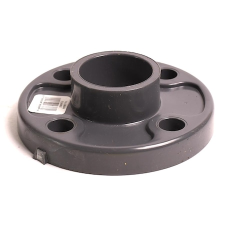 Thrifco Plumbing 1-1/4 Inch Slip PVC Floor Flange SCH 80 8216404